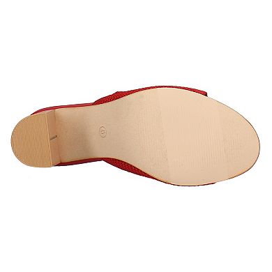 Draper James Kelsey Women's Block Heel Mules