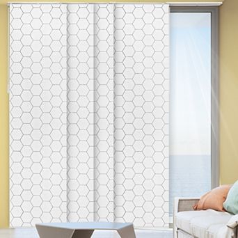 Chicology Adjustable Sliding Vertical Window Curtain Set