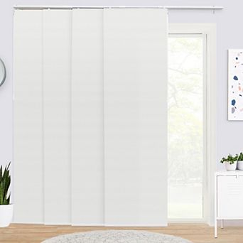 Chicology Adjustable Sliding Vertical Window Curtain Set