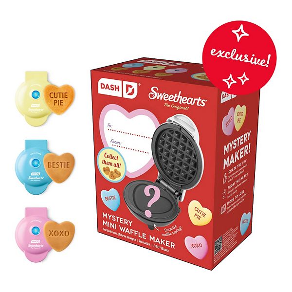 Dash x Sweethearts Mystery Mini Waffle Maker - None