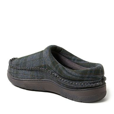 Dearfoams Thompson Men's Plaid Clogs
