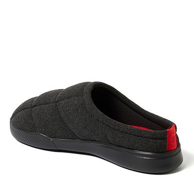 Dearfoams Brayden Men's Quilted All Day Lounge Clog Slippers