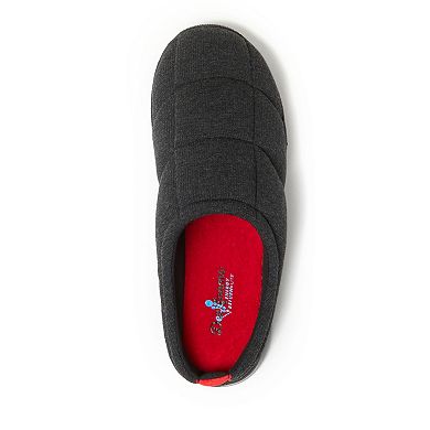 Dearfoams Brayden Men's Quilted All Day Lounge Clog Slippers