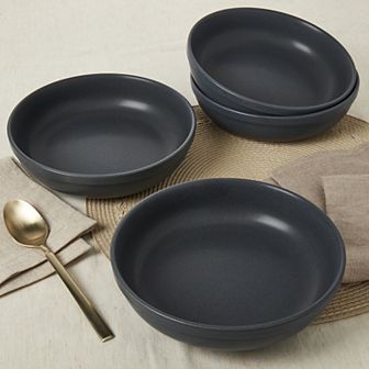 Mingle & Co. Artisan Deep Plate 4 pc Set