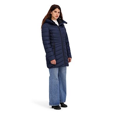 Women's Halitech Midweight Faux-Fur Trim Puffer Jacket
