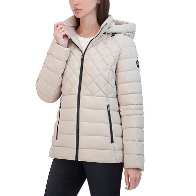 Women's Halitech Stretch Faux-Fur Trim Jacket