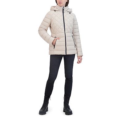 Women's Halitech Stretch Faux-Fur Trim Jacket