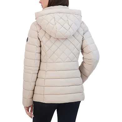 Women's Halitech Stretch Faux-Fur Trim Jacket