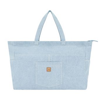 C&C California Multi Pocket Denim Tote Bag