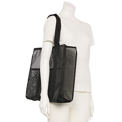 Sonoma Goods For Life® Boxy Mesh Pool Tote
