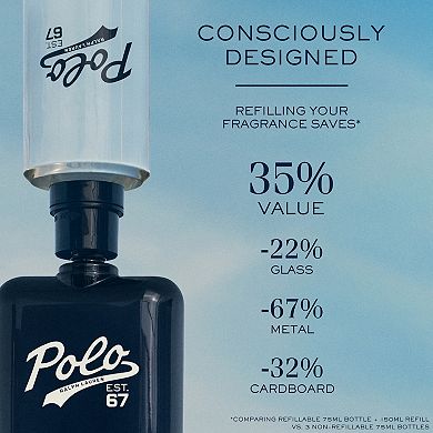 Ralph Lauren Polo 67 Eau de Toilette Refill