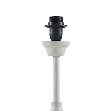 Metal Accent Lamp with Pleated Shade