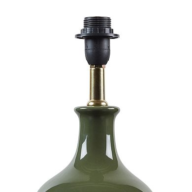 Green Ceramic Accent Table Lamp
