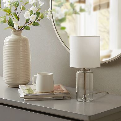 Minimalist Clear Glass Table Lamp