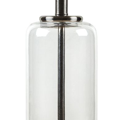 Minimalist Clear Glass Table Lamp