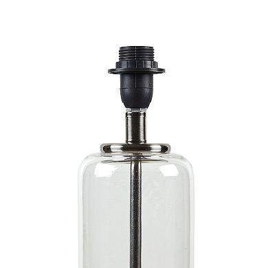 Minimalist Clear Glass Table Lamp