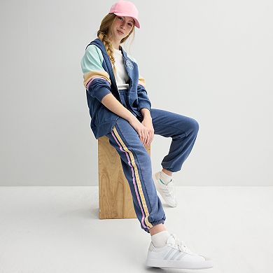 Girls 7-16 Limited Too Side Striped Jogger Pants