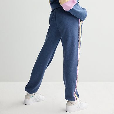 Girls 7-16 Limited Too Side Striped Jogger Pants