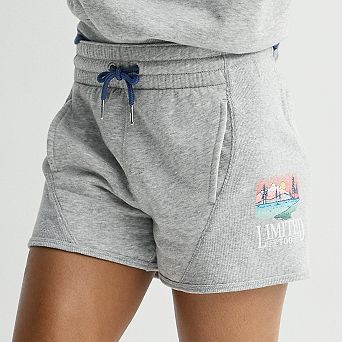 Girls 7-16 Limited Too Washed Ribbed Shorts