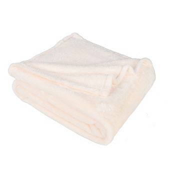 SUPERIOR Fleece Plush Medium Weight Throw Blanket