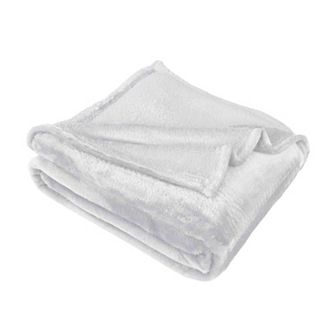 SUPERIOR Fleece Plush Medium Weight Throw Blanket