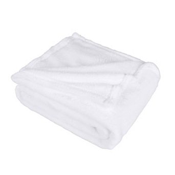 SUPERIOR Fleece Plush Medium Weight Throw Blanket