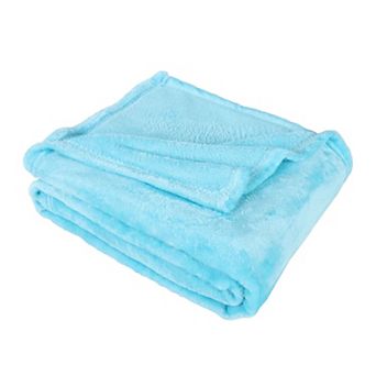 SUPERIOR Fleece Plush Medium Weight Throw Blanket