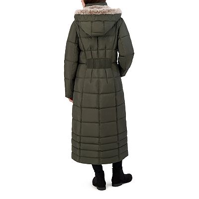 Women's halitech hooded heavyweight puffer jacket sales
