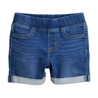 Girls 4-12 Jumping Beans® Mid-Rise Pull-On Midi Shorts