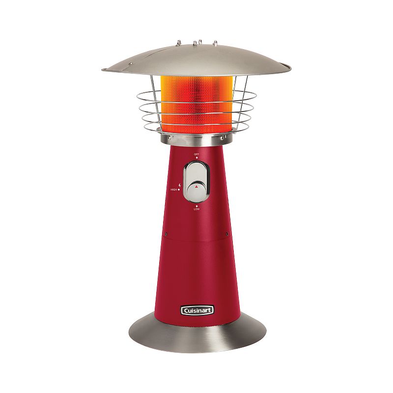 UPC 817096010062 product image for Cuisinart Outdoor Portable Tabletop Patio Heater, Red | upcitemdb.com