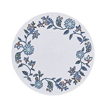 Mingle & Co. Printed Cotton Braid Placemat