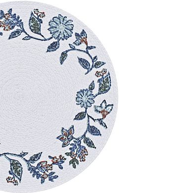 Mingle & Co. Printed Cotton Braid Placemat