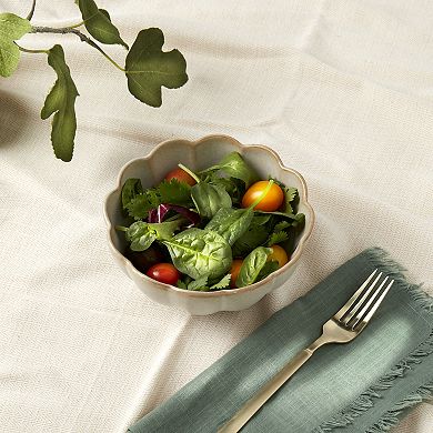 Mingle & Co. Vivienne Scalloped Edge Cereal Bowl