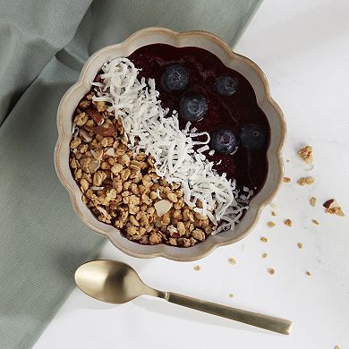 Mingle & Co. Vivienne Scalloped Edge Cereal Bowl