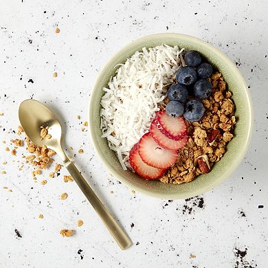 Mingle & Co. Reactive Green Cereal Bowl