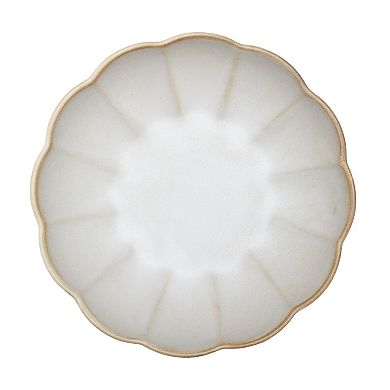 Mingle & Co. Vivienne Scalloped Edge Deep Plate