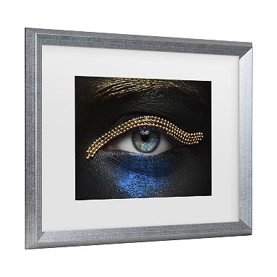 Trademark Fine Art Macro Beauty Matted Framed Wall Art