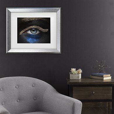 Trademark Fine Art Macro Beauty Matted Framed Wall Art