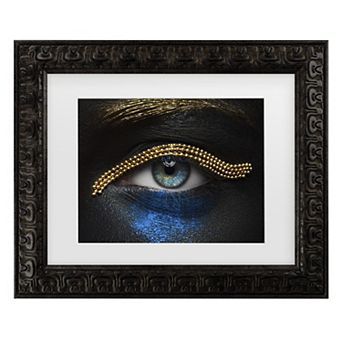 Trademark Fine Art Macro Beauty Matted Framed Wall Art