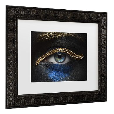 Trademark Fine Art Macro Beauty Matted Framed Wall Art