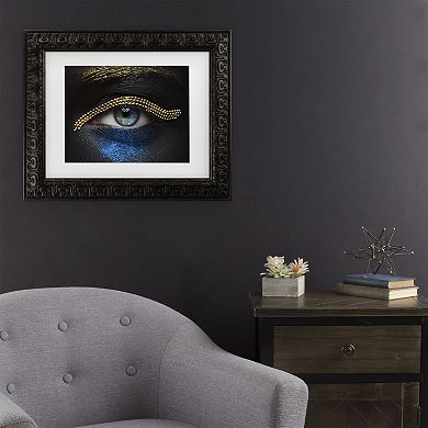 Trademark Fine Art Macro Beauty Matted Framed Wall Art