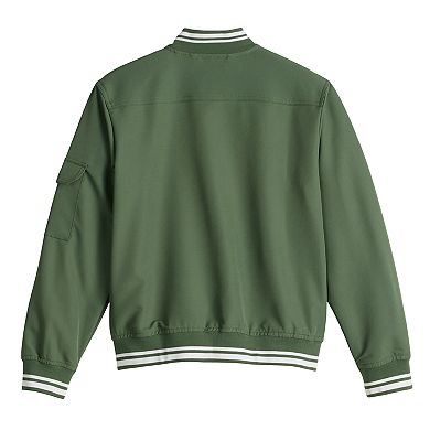 Boys 8-18 Reverse Threads Tech Bomber Jacket