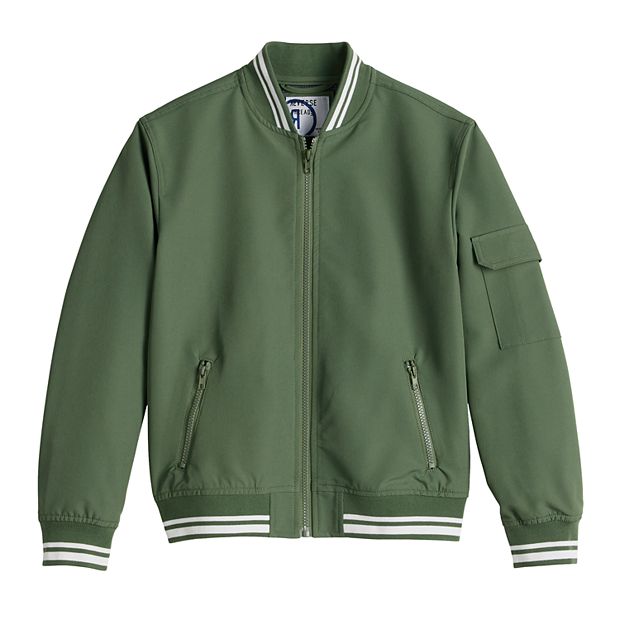 Boys 8-18 Reverse Threads Tech Bomber Jacket