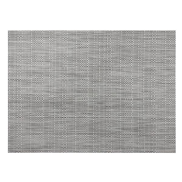 Mingle & Co. Wipe-Clean Woven Indoor/Outdoor Placemat - Gray