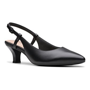 Clarks® Kepley Lane Women's Leather Slingback Pumps