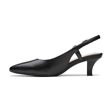 Clarks® Kepley Lane Women's Leather Slingback Pumps