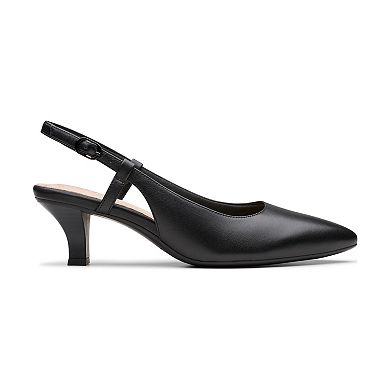 Clarks® Kepley Lane Women's Leather Slingback Pumps