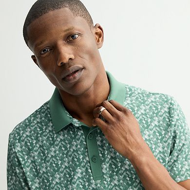 Men's FLX Print Performance Polo