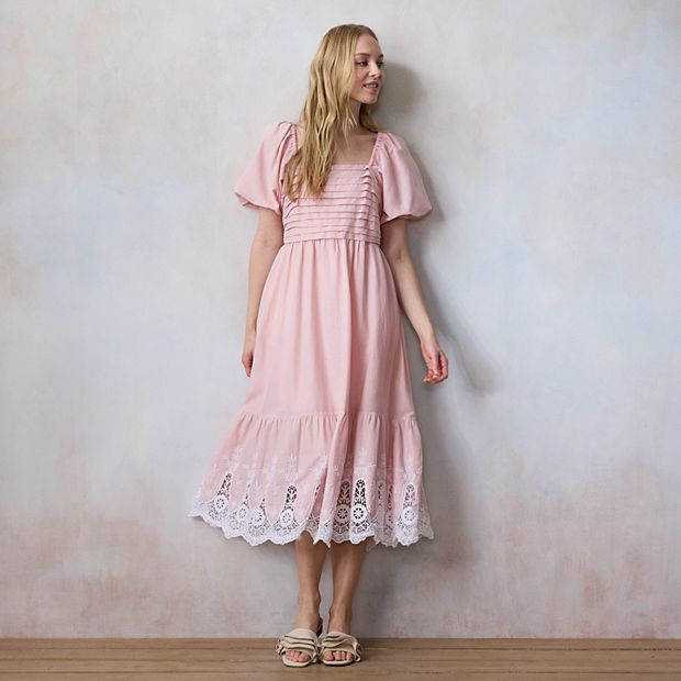 open lace back dress Amazon.com: BBcoch Summer Midi Dresses for Women Petite Flowy Pleated A  Line Dress Black Small : Clothing, Shoes & Jewelry