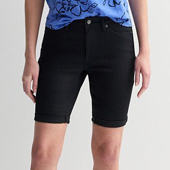 Women's Sonoma Goods For Life® Roll Cuff Bermuda Shorts